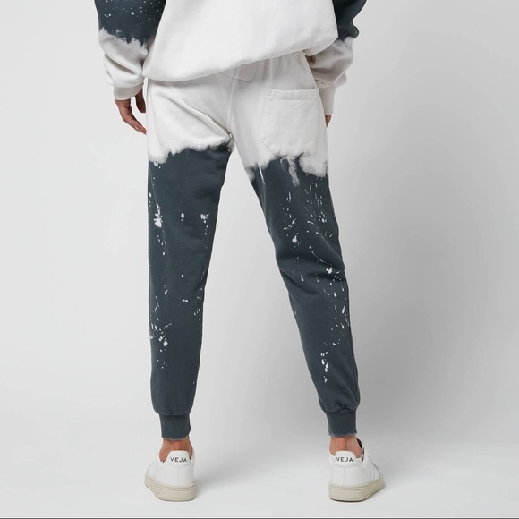 La Detresse Women's Sweatpants - Acid Wash Charcoal - Picture 4 of 6